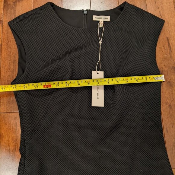 Rebecca Taylor women's black dress in size 6 - Picture 4 of 14